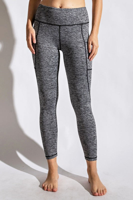 Taylor Two Tone Full Length Yoga Leggings