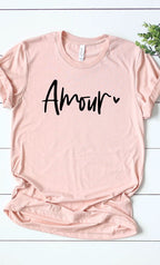 Amour Valentines Graphic Tee