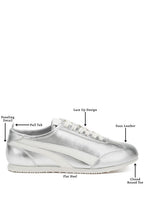 Montek Metallic Lace-Up Sneakers
