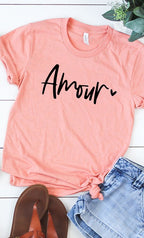Amour Valentines Graphic Tee