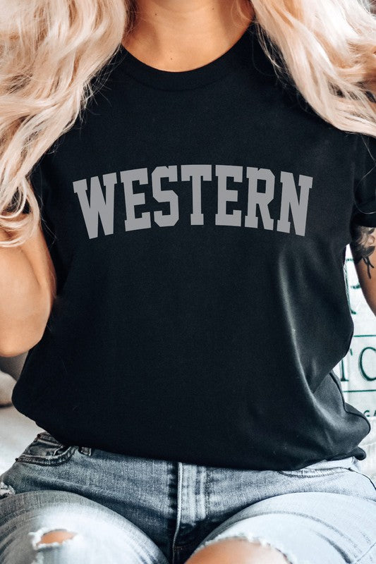 Western USA Direction Graphic Tee