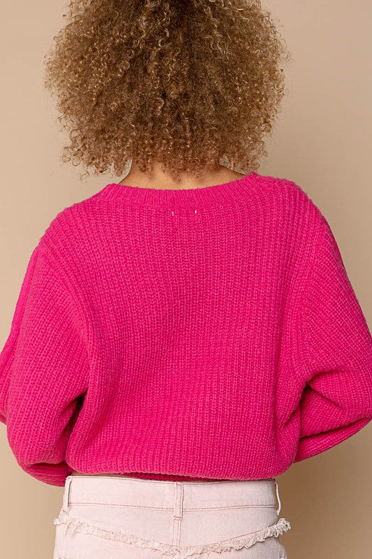 Beth Oversized Round-Neck Sweater
