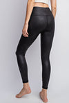 Faux Leather Leggings Full-Length