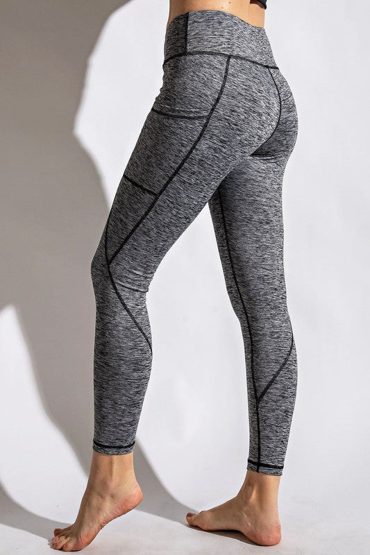 Taylor Two Tone Full Length Yoga Leggings