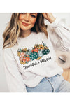 Polka Dot Pumpkins Sweatshirt