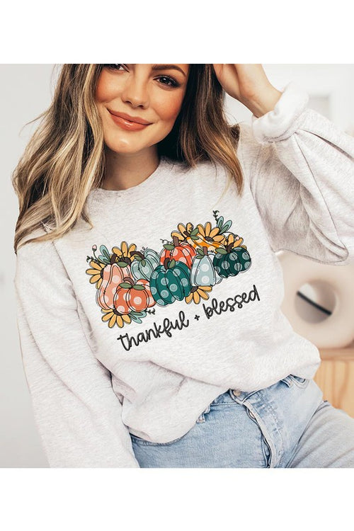 Polka Dot Pumpkins Sweatshirt