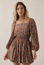 Delilah Floral Print Dress