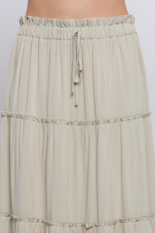 Maggie Tiered Maxi Skirt