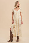 Claira Lace Maxi Dress