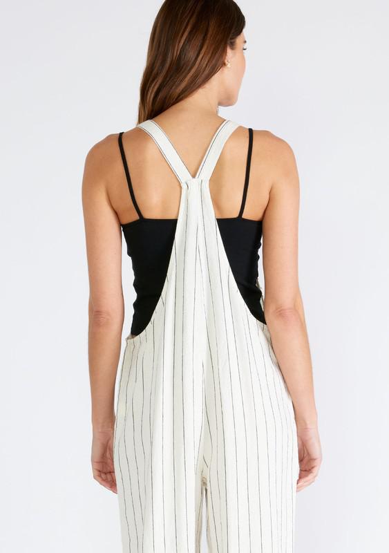 Lynn Striped Overalls