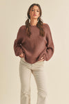 Ginger Boat Neck Sweater
