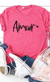 Amour Valentines Graphic Tee