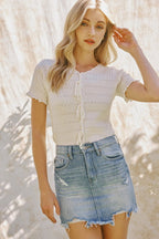 Julianna Ultra High Rise Mini Skirt